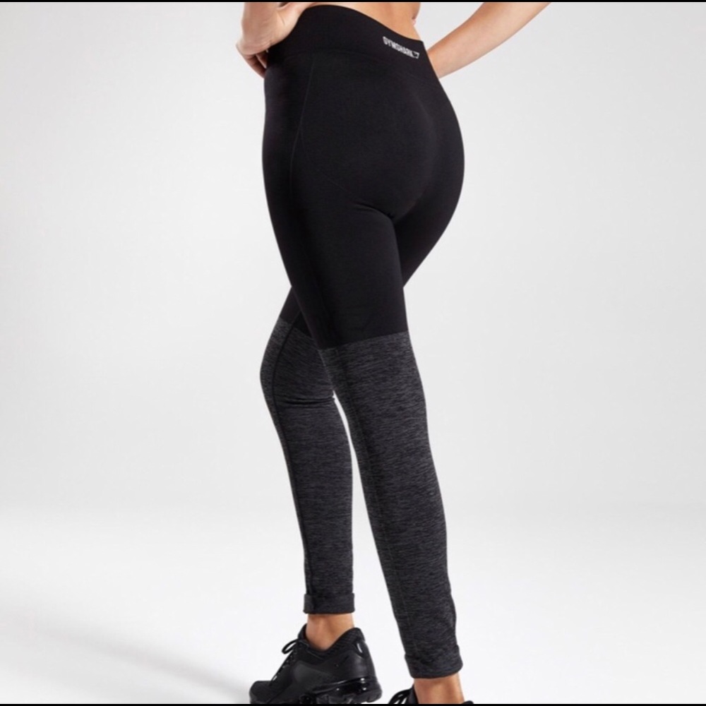 Gymshark two tone seamless leggings